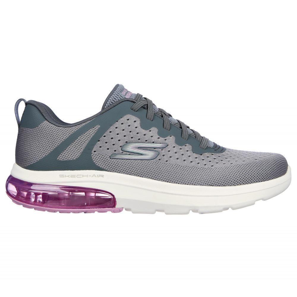 Zapatilla Mujer Go Walk Air 2.0 Gris Skechers-4