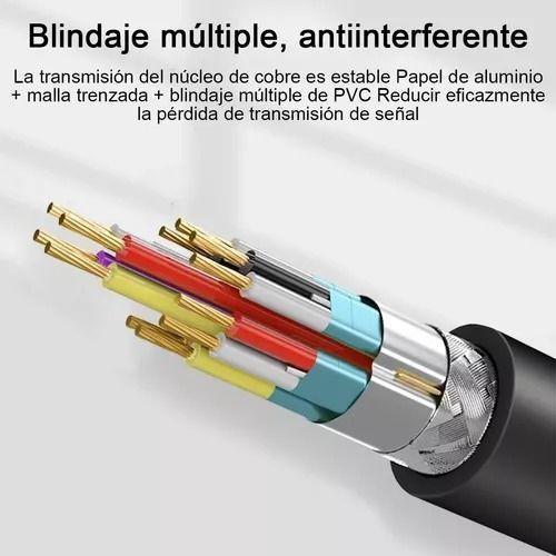 Cable Displayport V1.4, 8k A 60 Hz, 4k A 120 Hz/144 Hz, 2mts-3