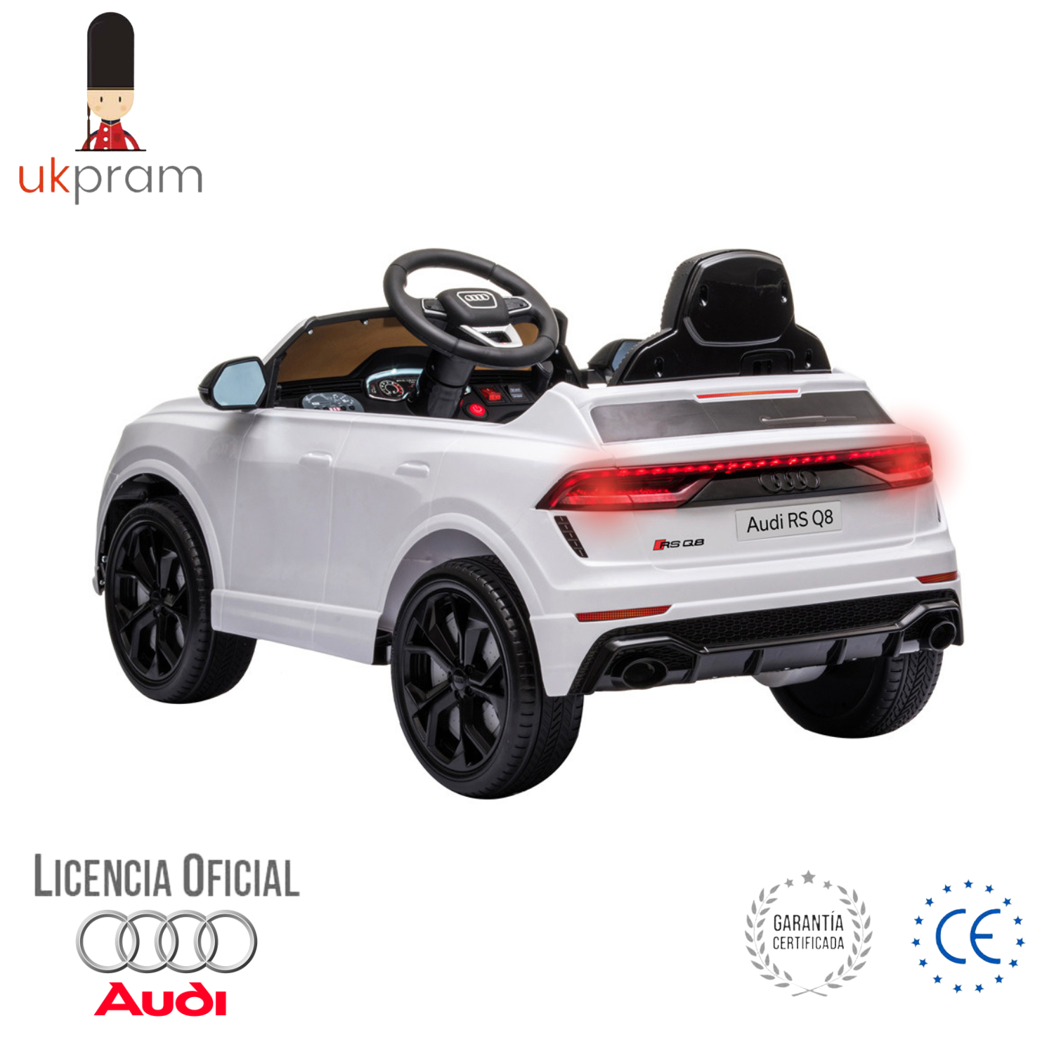 AUTO A BATERIA AUDI RS Q8 4X2 | UKPRAM-4