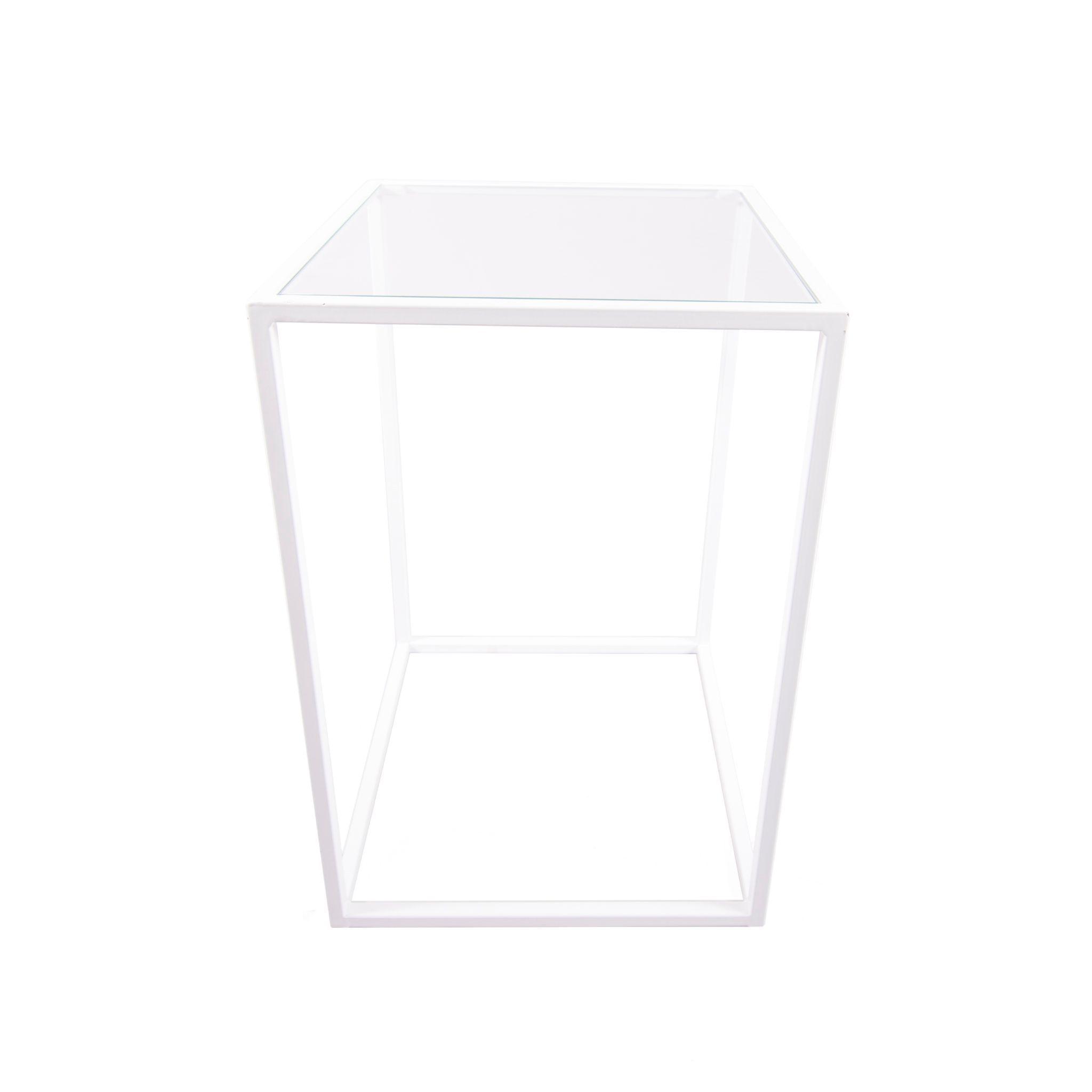 MESA LATERAL ALTAR 40 BLANCO GLASS-3