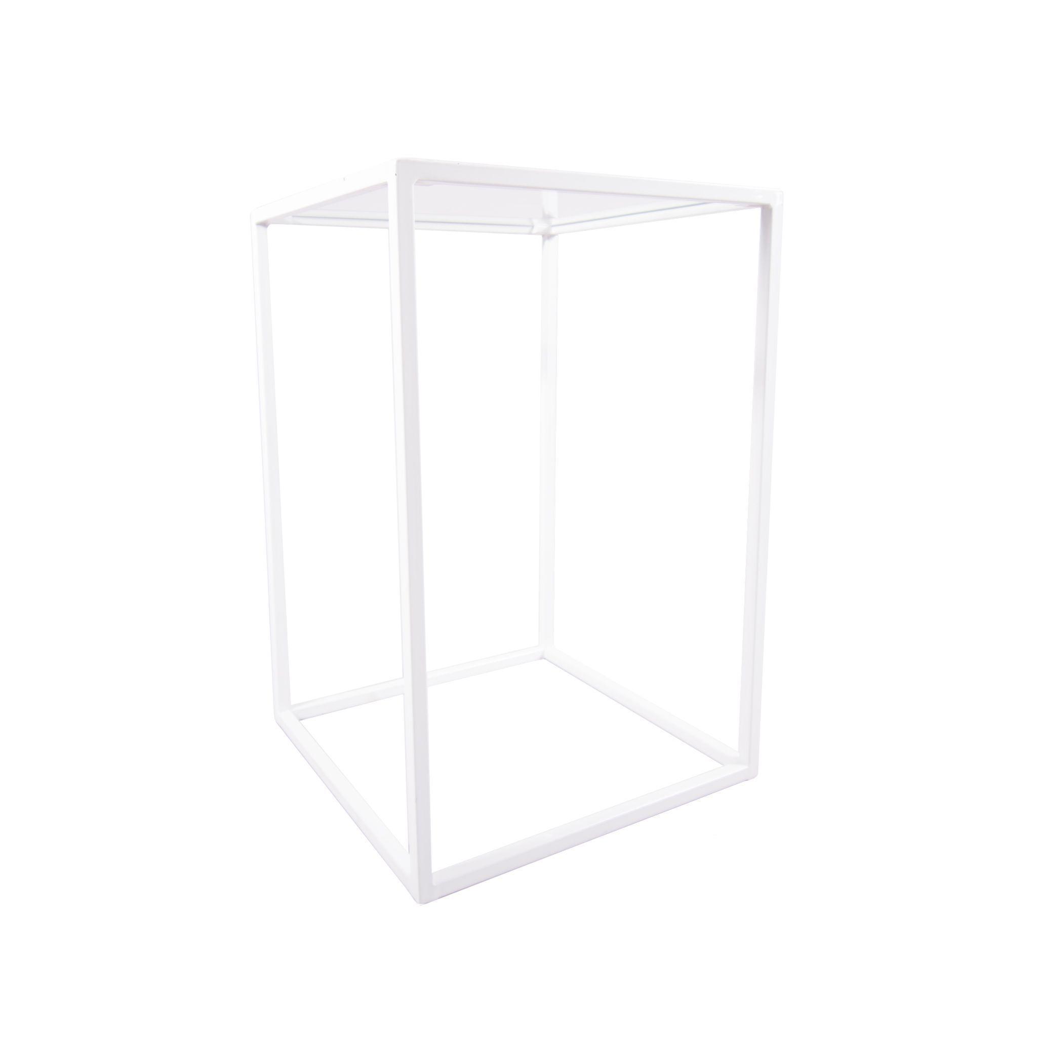 MESA LATERAL ALTAR 40 BLANCO GLASS-5