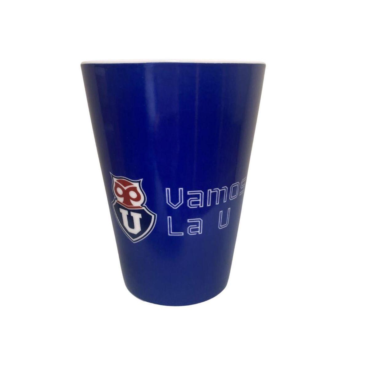 UNIVERSIDAD DE CHILE - TAZON DE CERAMICA - CONICO - 400 ML - CAJA DE REGALO-1