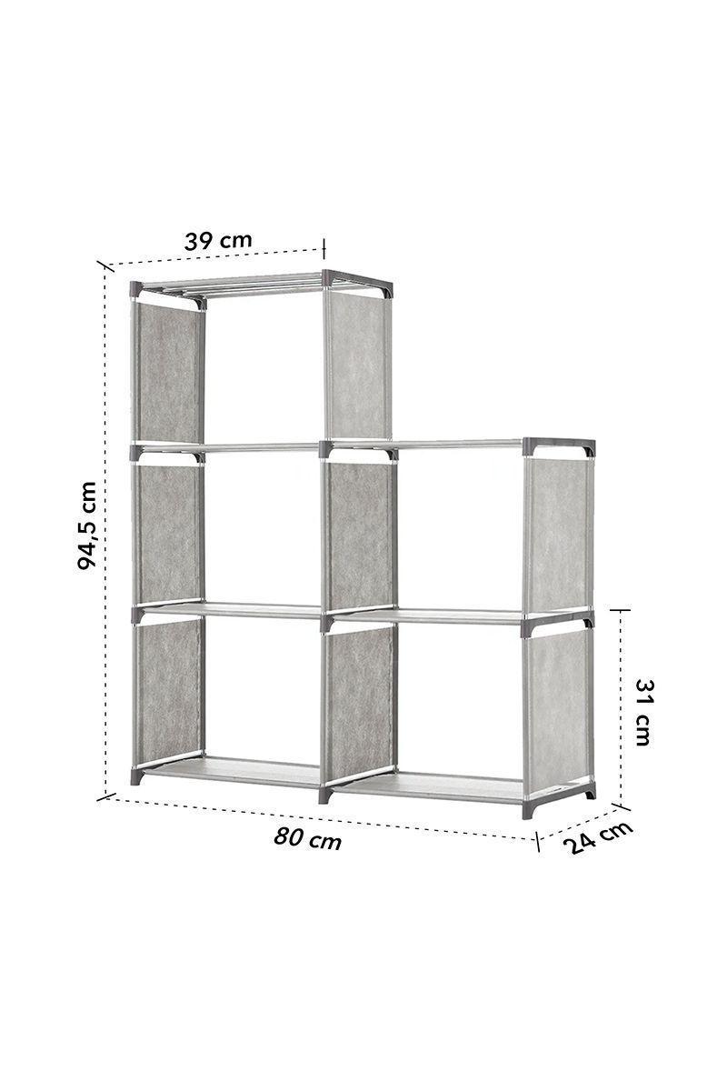 Estante Librero Armable 5 Niveles-2