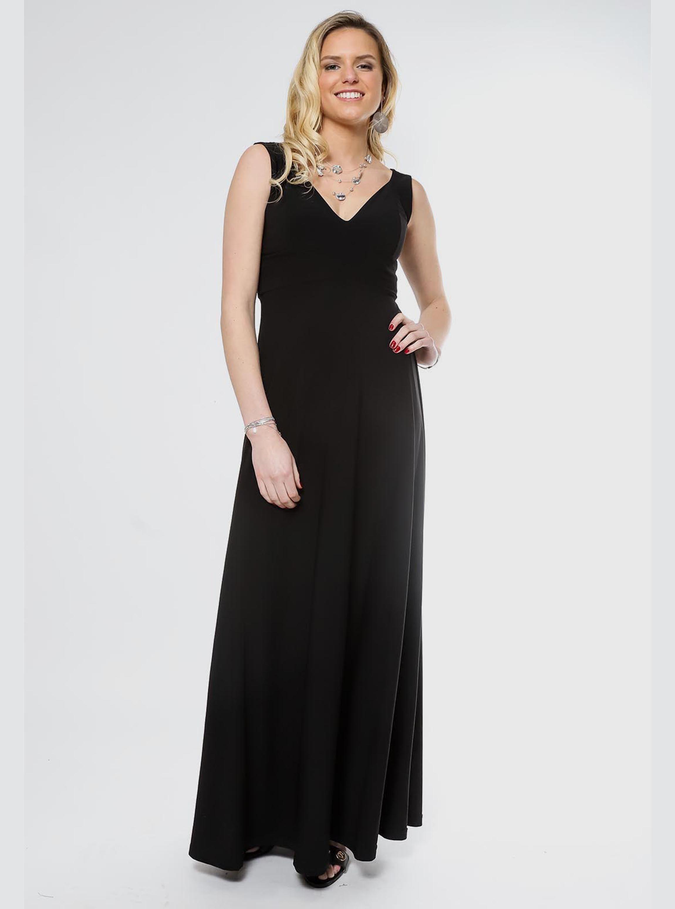 Vestido Vera Negro Natalia Seguel -1
