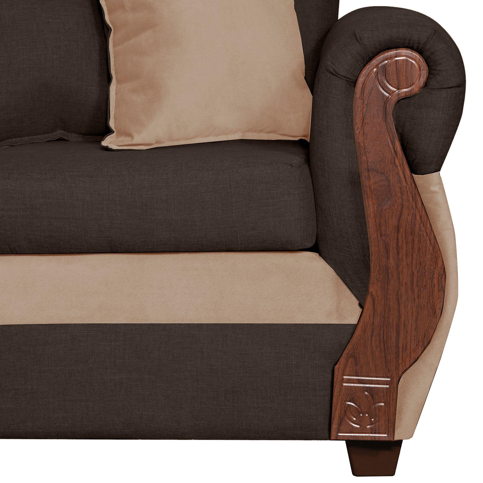Sofa Seccional 3-2 Madison Chocolate-3