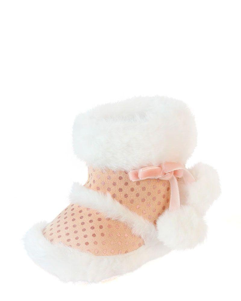 Bota Velcro Bebé Soft Niña Ficcus-1