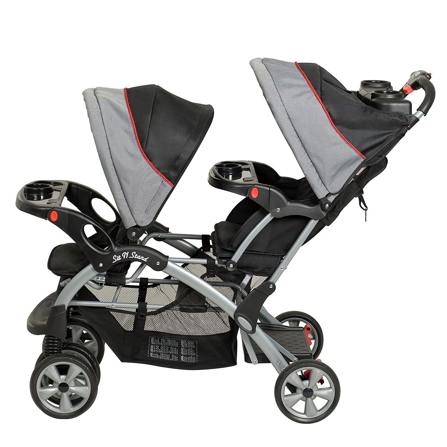 COCHE DOBLE SIT N' STAND MILLENIUM BABY TREND-3