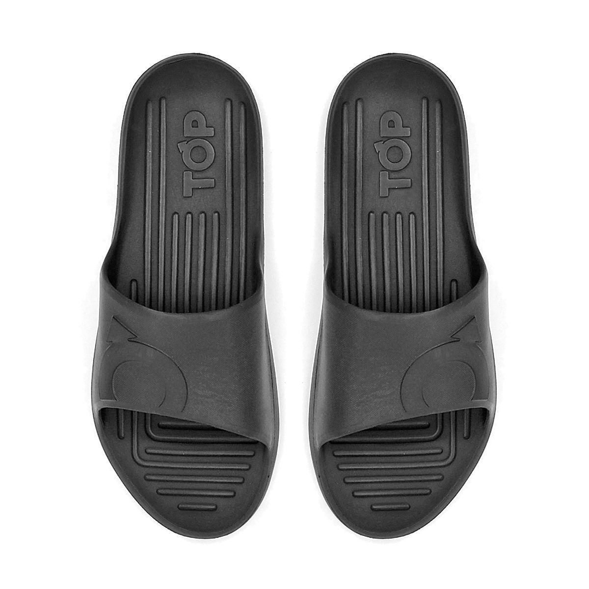 Sandalias Hombre Negra Top-0