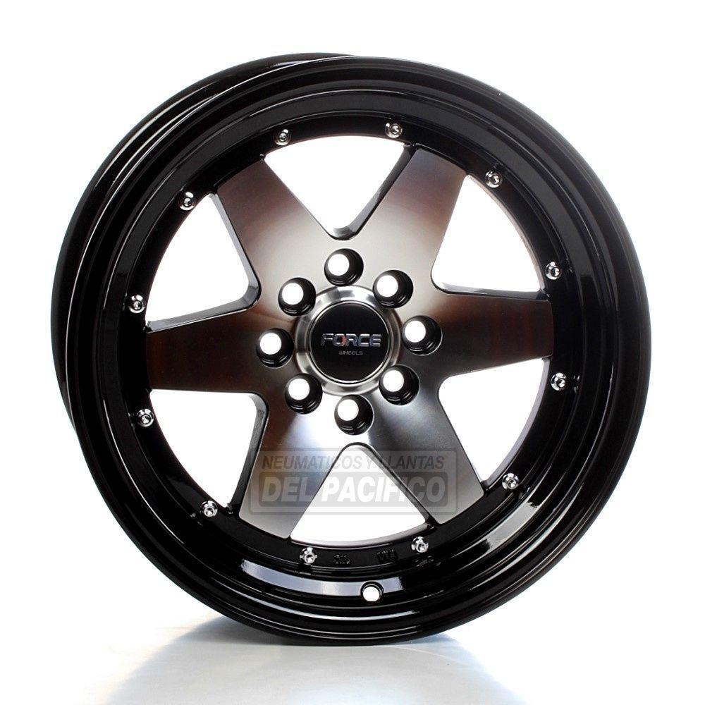 SET 4 LLANTAS - 15X8 4X100/4X108 ET10 BM COSMO-0