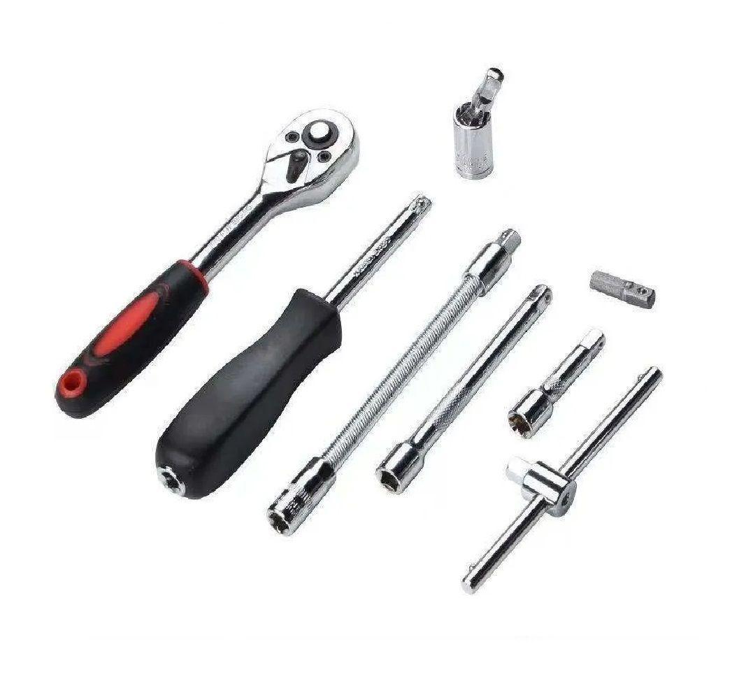 Juego Caja Set Dados Chicharra Herramientas 46 Piezas-1