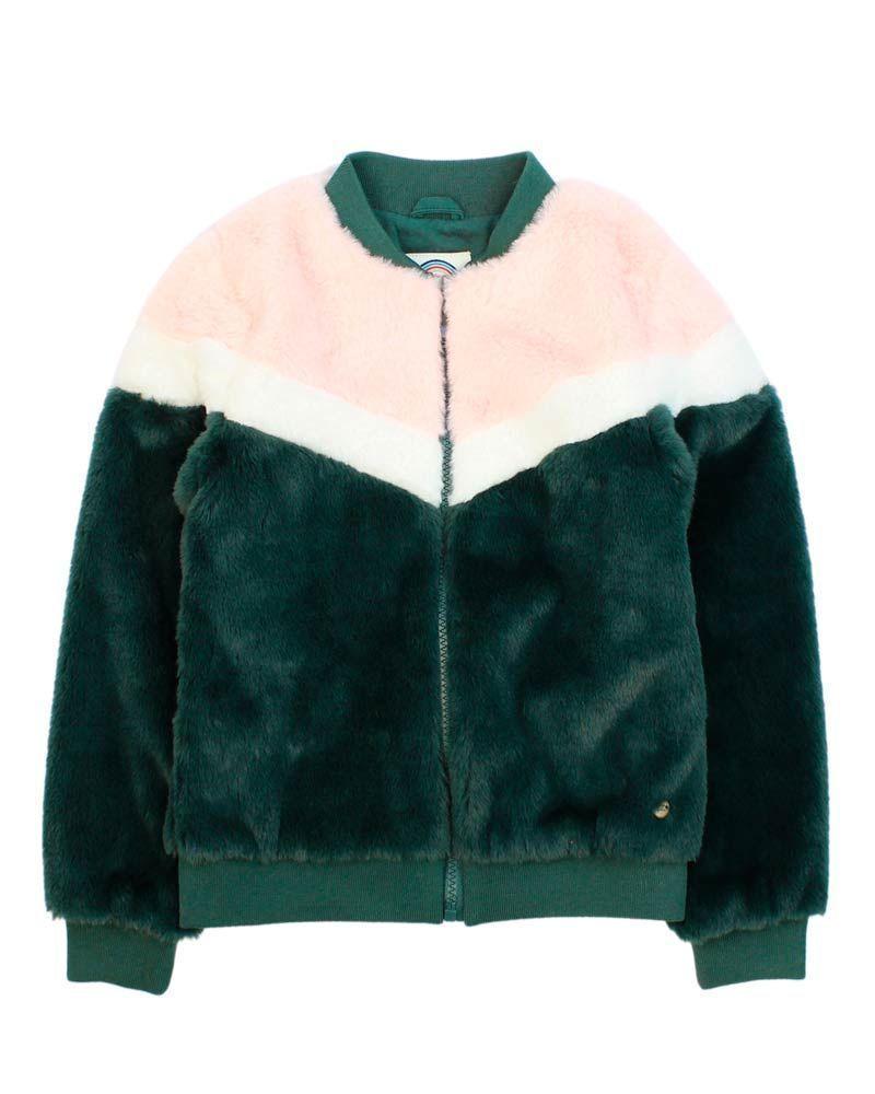 Polerón Kids Niña Piel Retro Vibes Ficcus-0