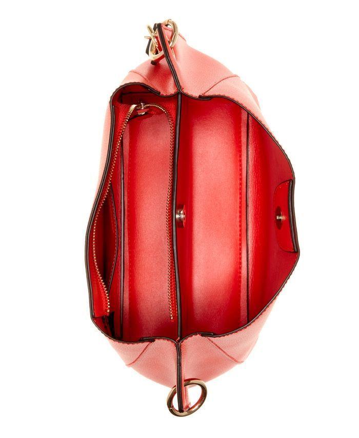 Cartera Guess Eco Mia Society Bucket Pop Naranjo-2