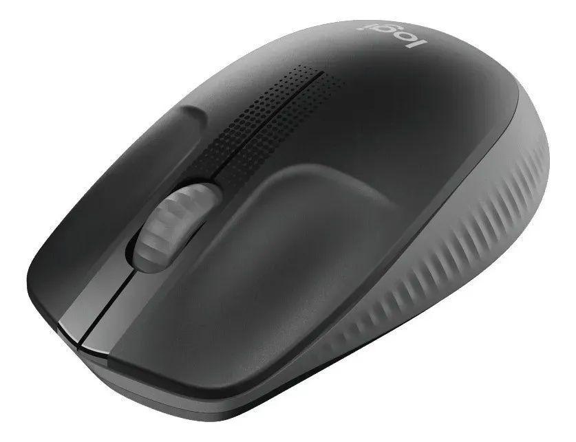 Mouse Logitech  inalambrico m190 gris-3