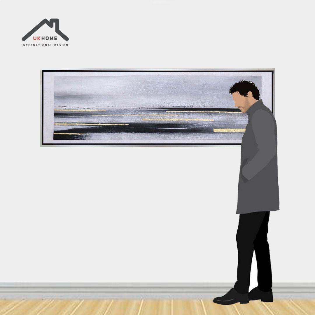Cuadro Oleo sobre Tela con Marco 50x150 | UKHOME-2