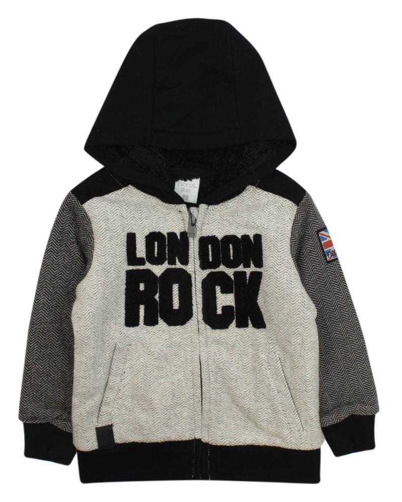 Polerón Kids Niño Forro Piel Ficcus-0