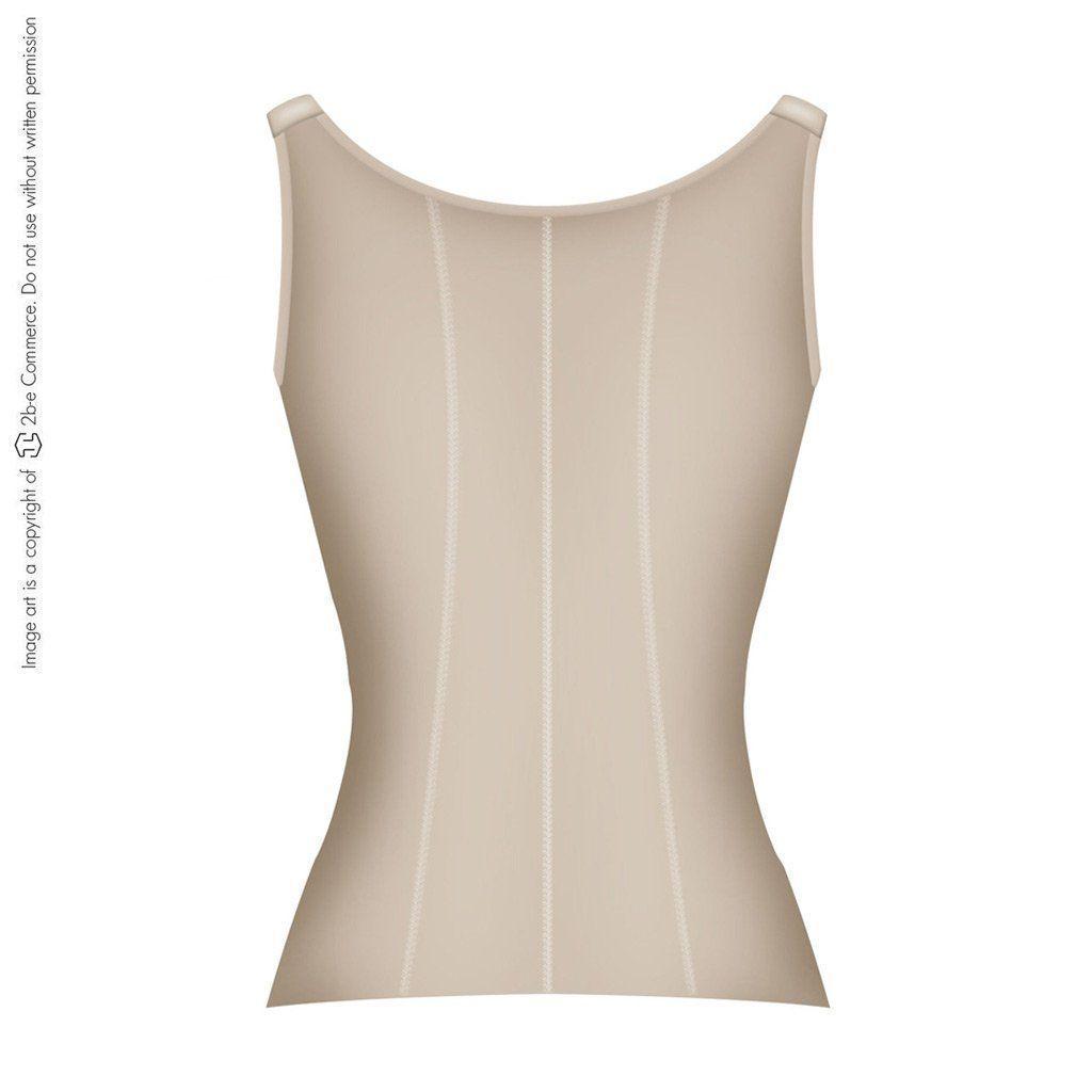 Chaleco Moldeador Y Reductor Fajas Salome 314 Beige-3