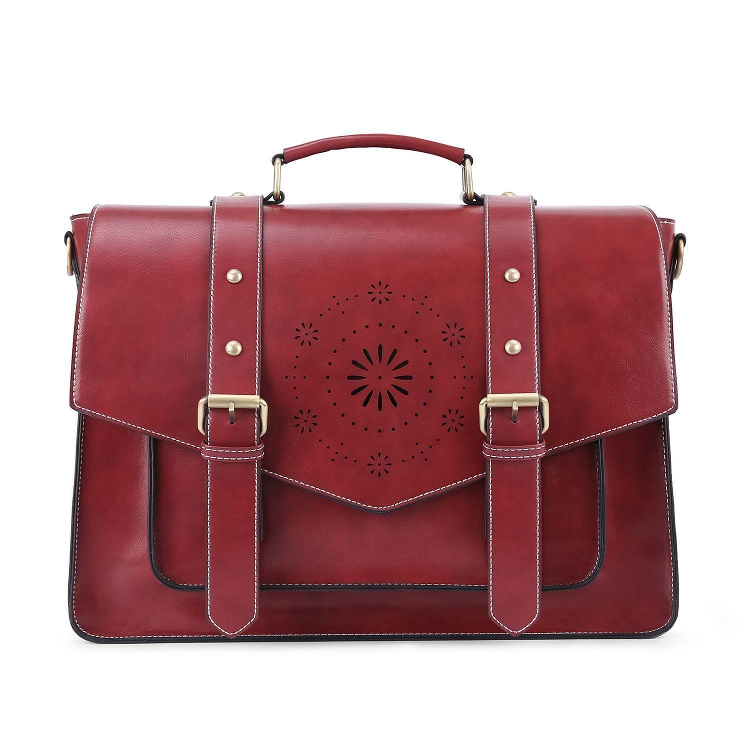 Ecosusi Maletín & mochila CLASSIC 15.6" - burdeo-0