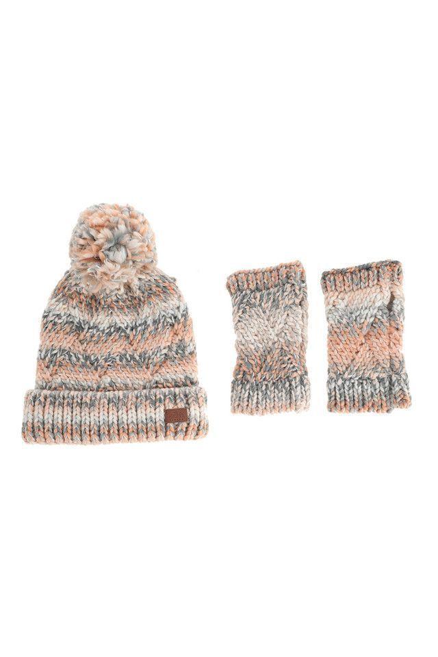 Pack Gorro y Guantes Pasteles Multicolor Humana-0