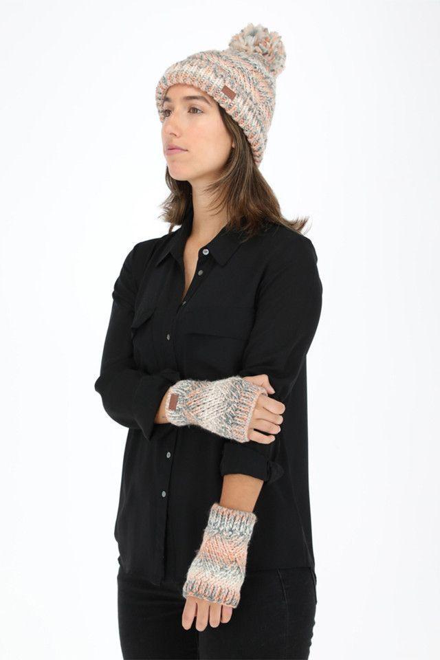 Pack Gorro y Guantes Pasteles Multicolor Humana-2