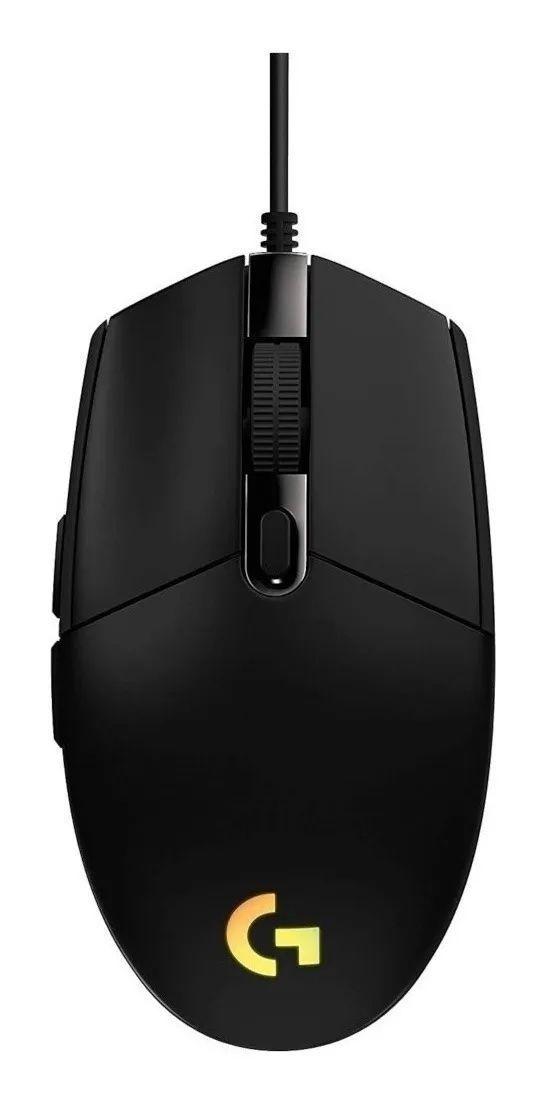 Mouse de juego Logitech G Series Lightsync G203 negro-0