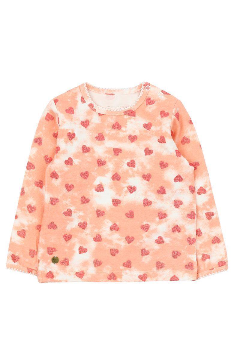 Polera Bebé Niña M/ Larga Ficcus-0