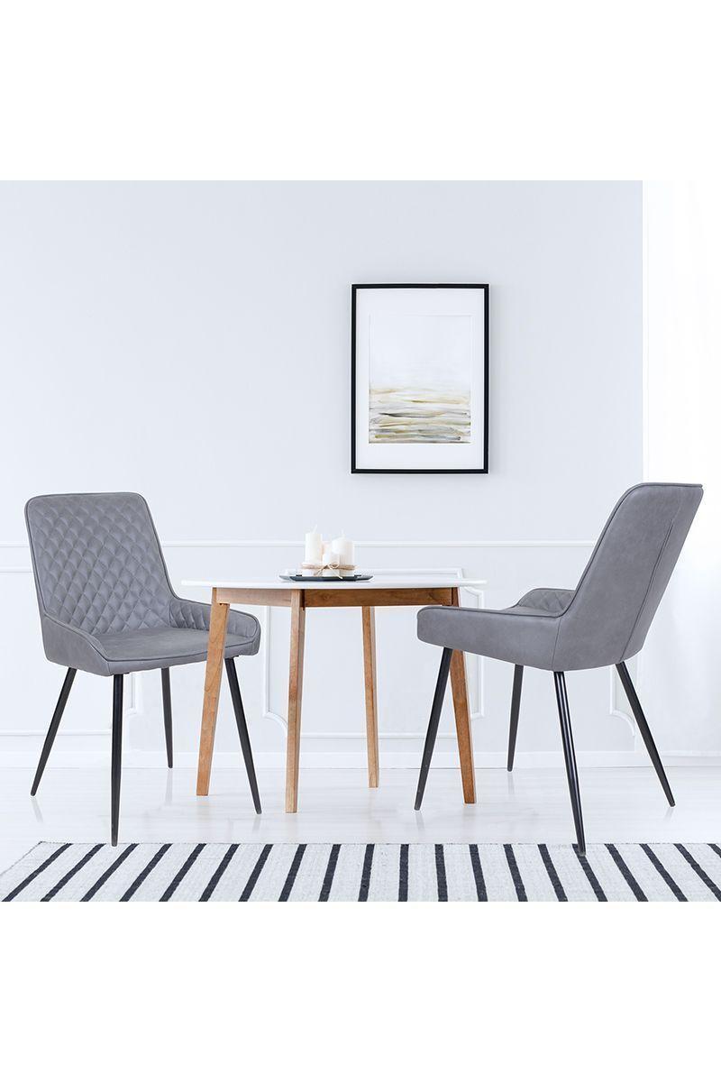 Pack 2 Sillas de Comedor Greta Gris-5