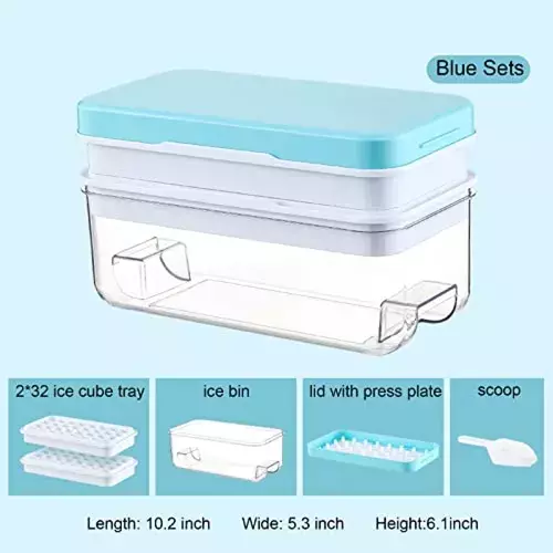 Hieleras Moldes Para Hielo Cubetas Para Hielo Cubetera Hielo -5