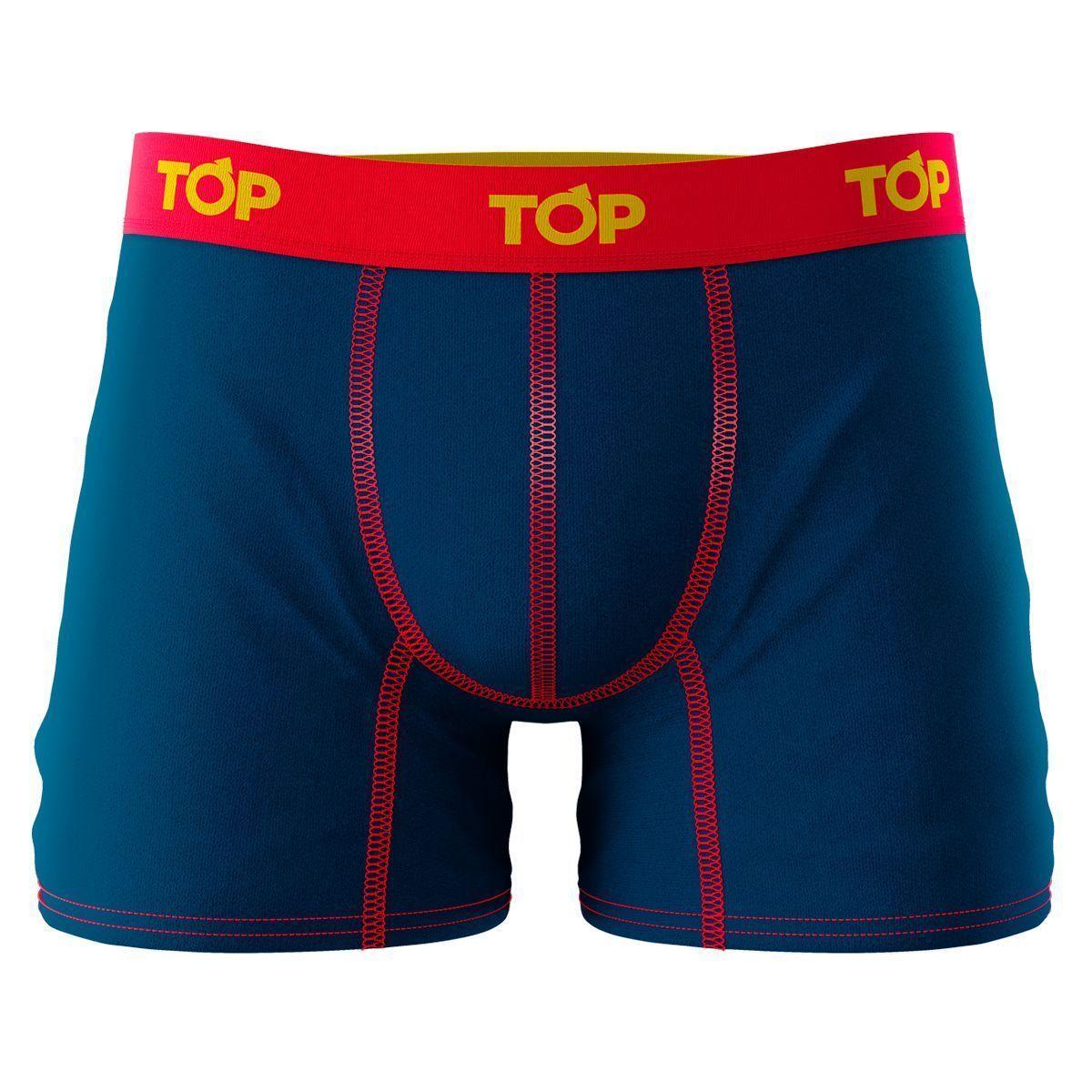 Bóxer Medio Microfibra Super Man Pack 3 C3 Top-1