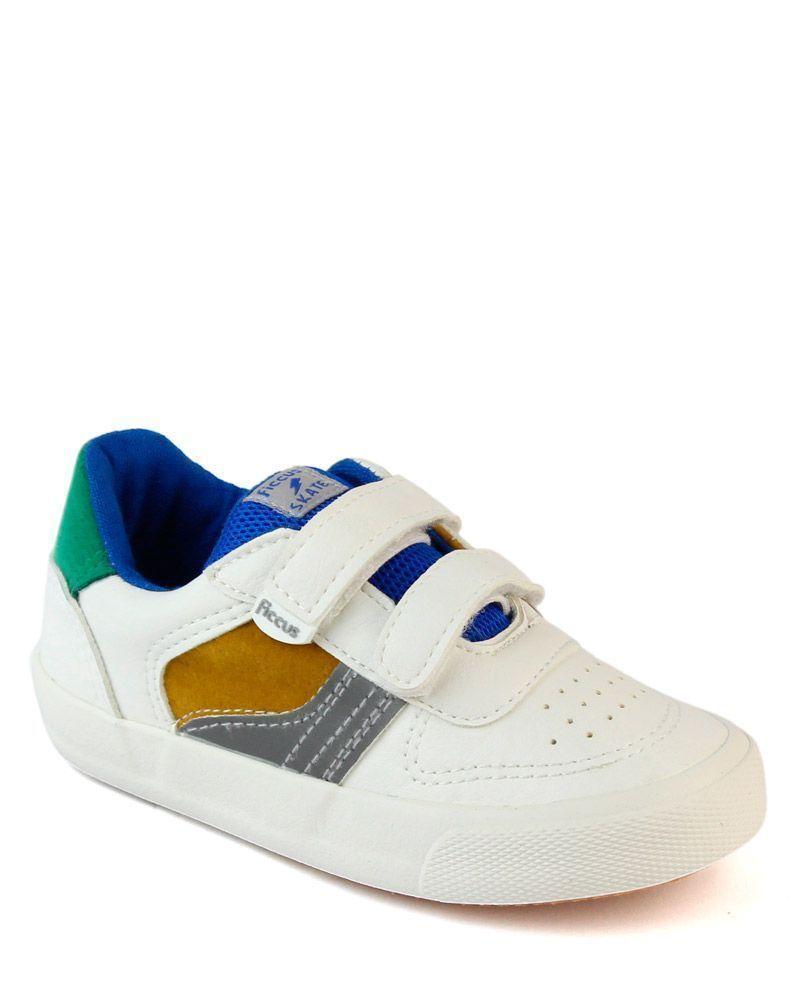 Zapatilla Urbana 3Velcros  Acaminar Niño Ficcus-0