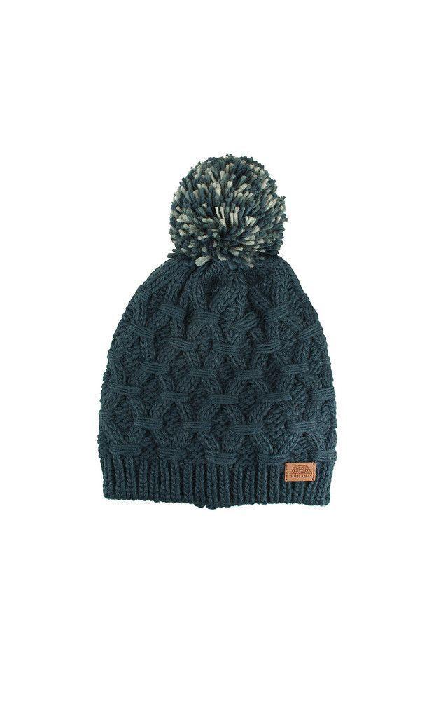 Gorro Panal Azul Humana-0