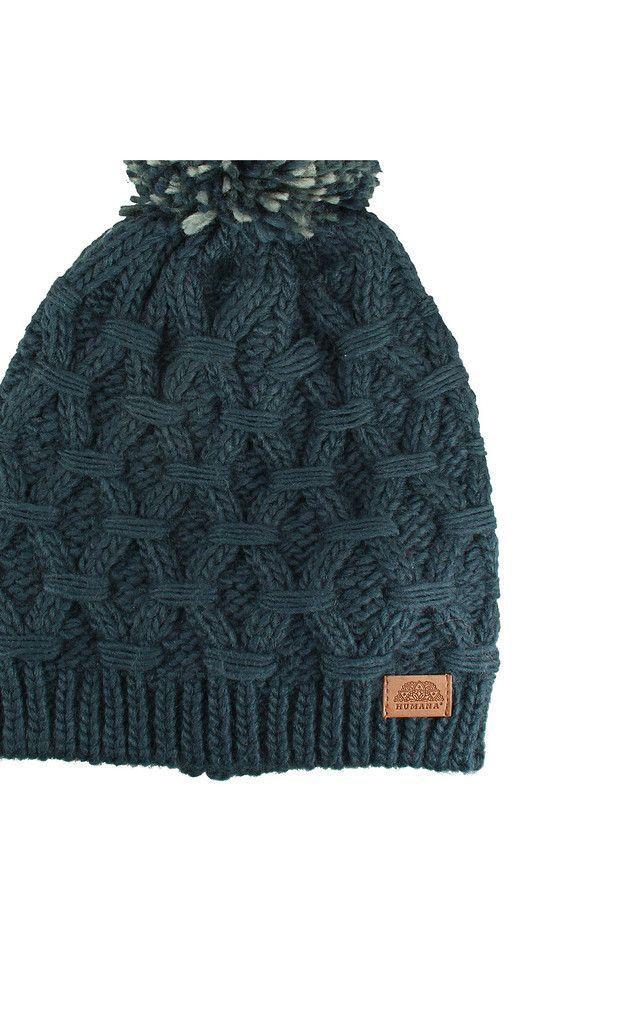 Gorro Panal Azul Humana-1