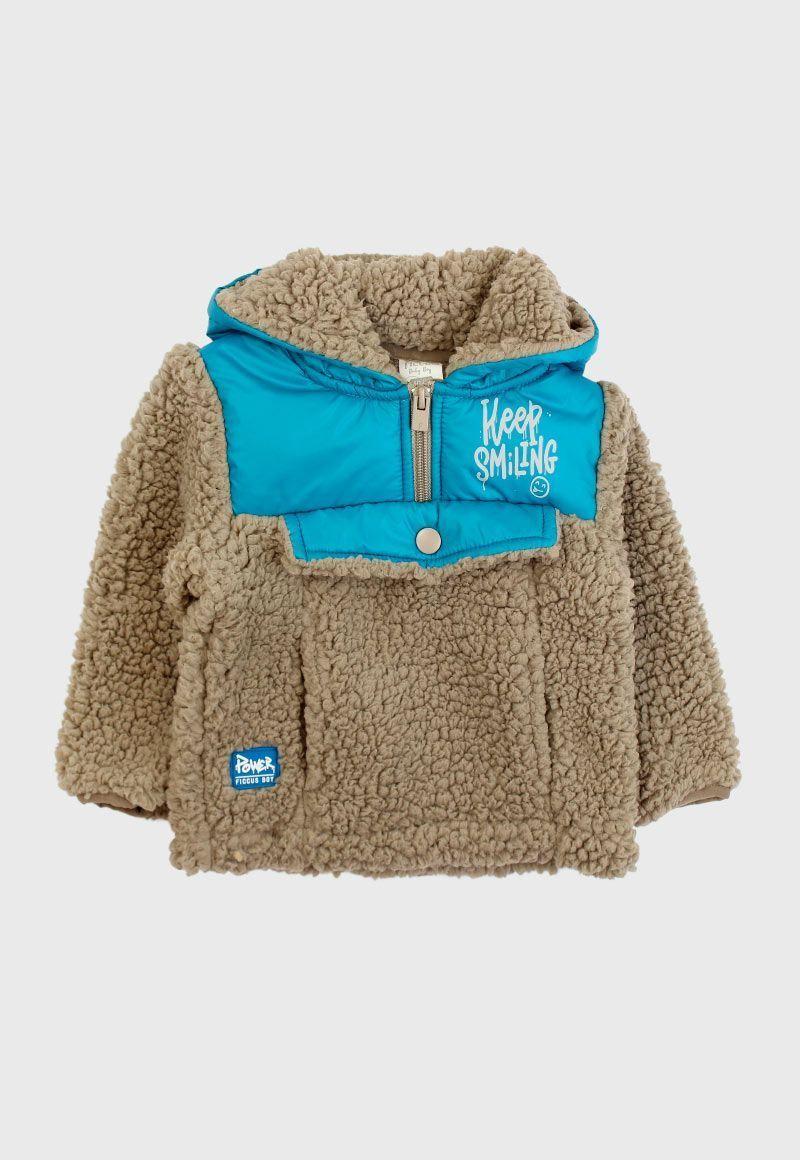 Chaqueta bb niño piel power 164-0