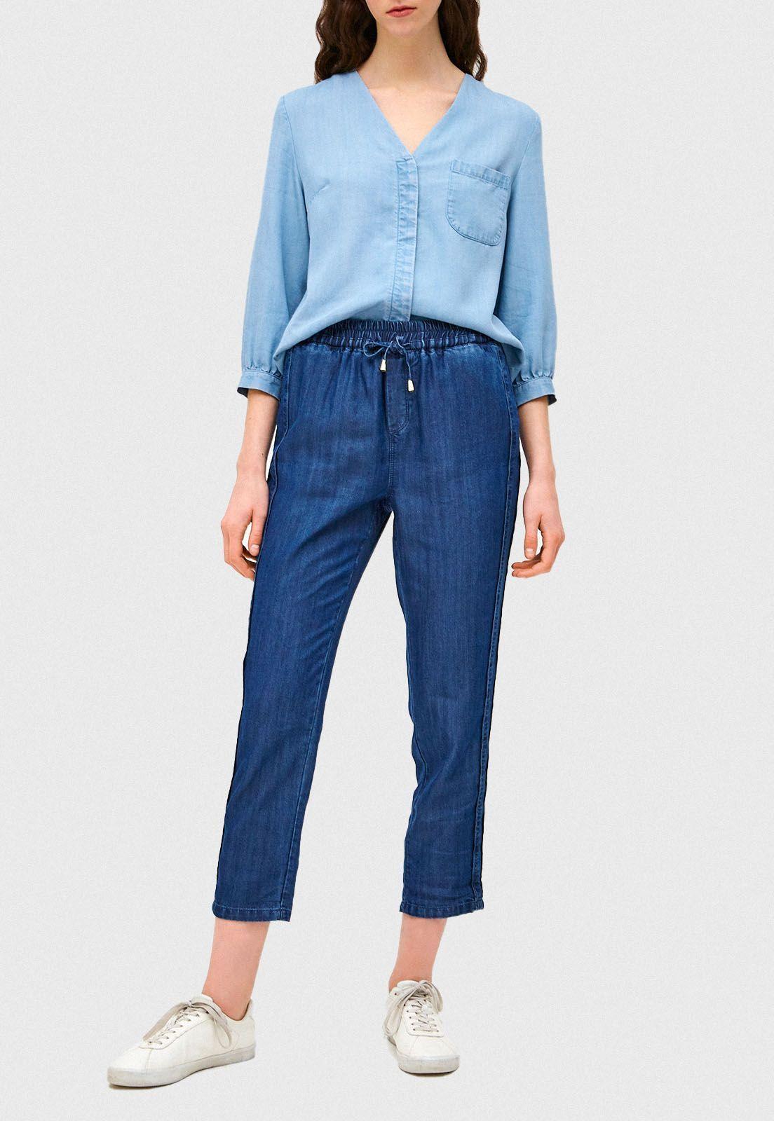 Pantalón Morgan Azul-3