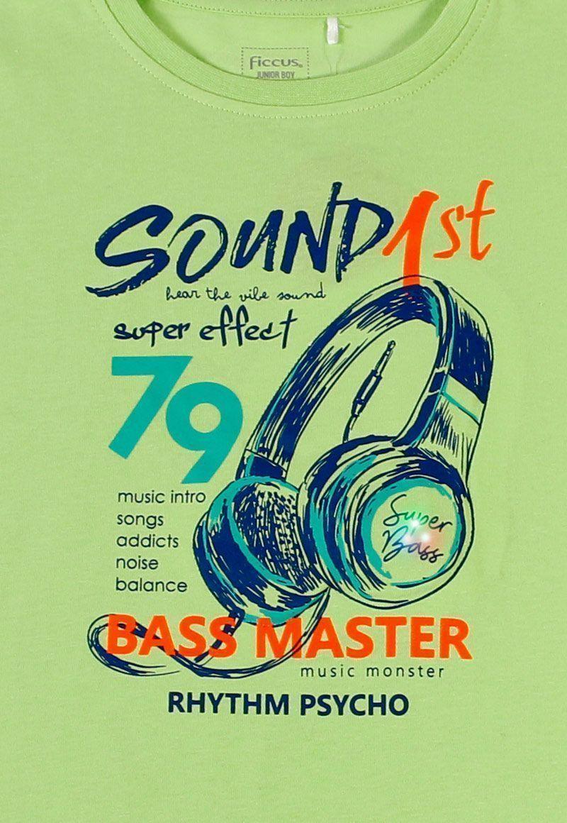 Polera Jr Niño Con Luces Ficcus-2