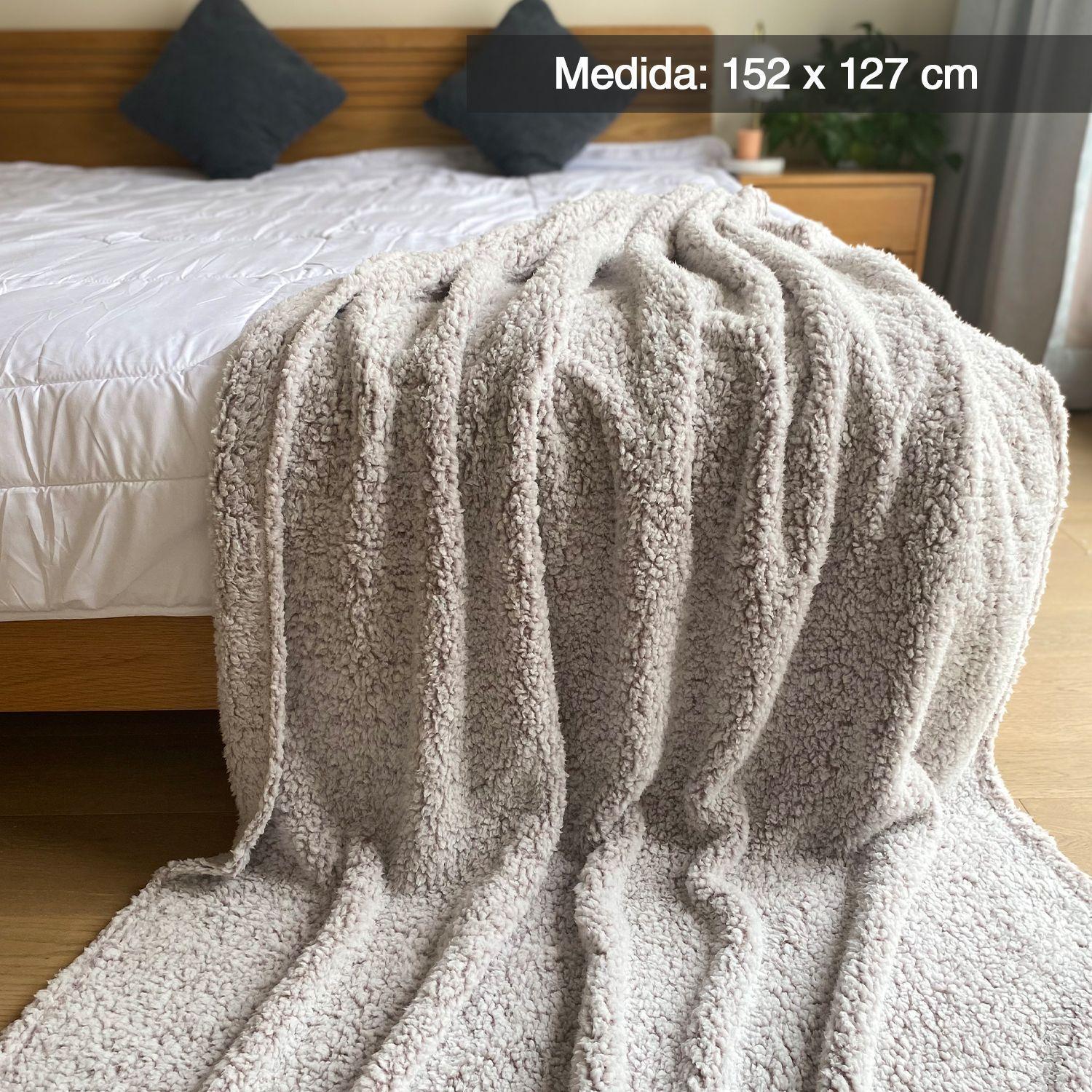 Manta sherpa Beige-1