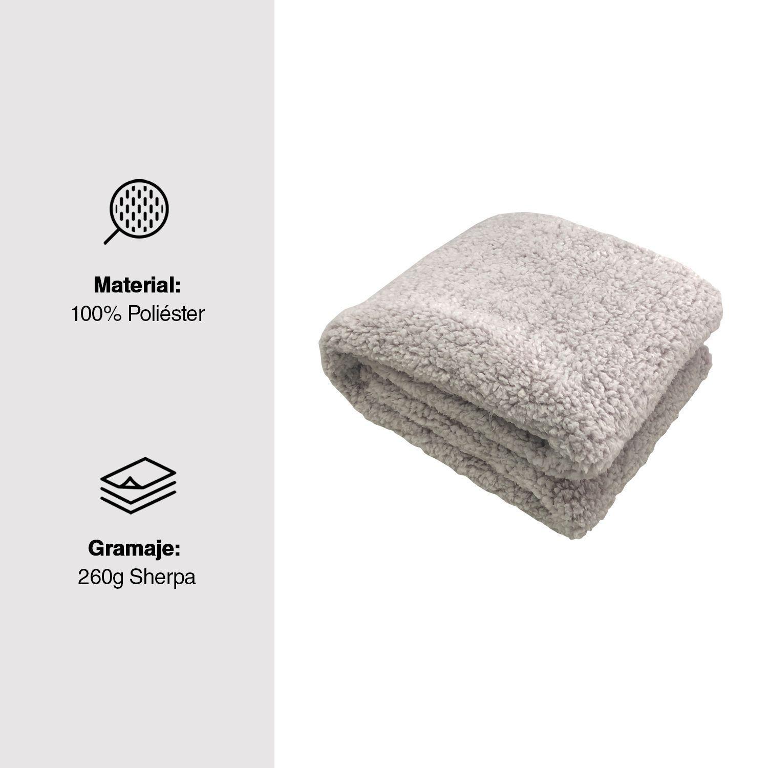 Manta sherpa Beige-2