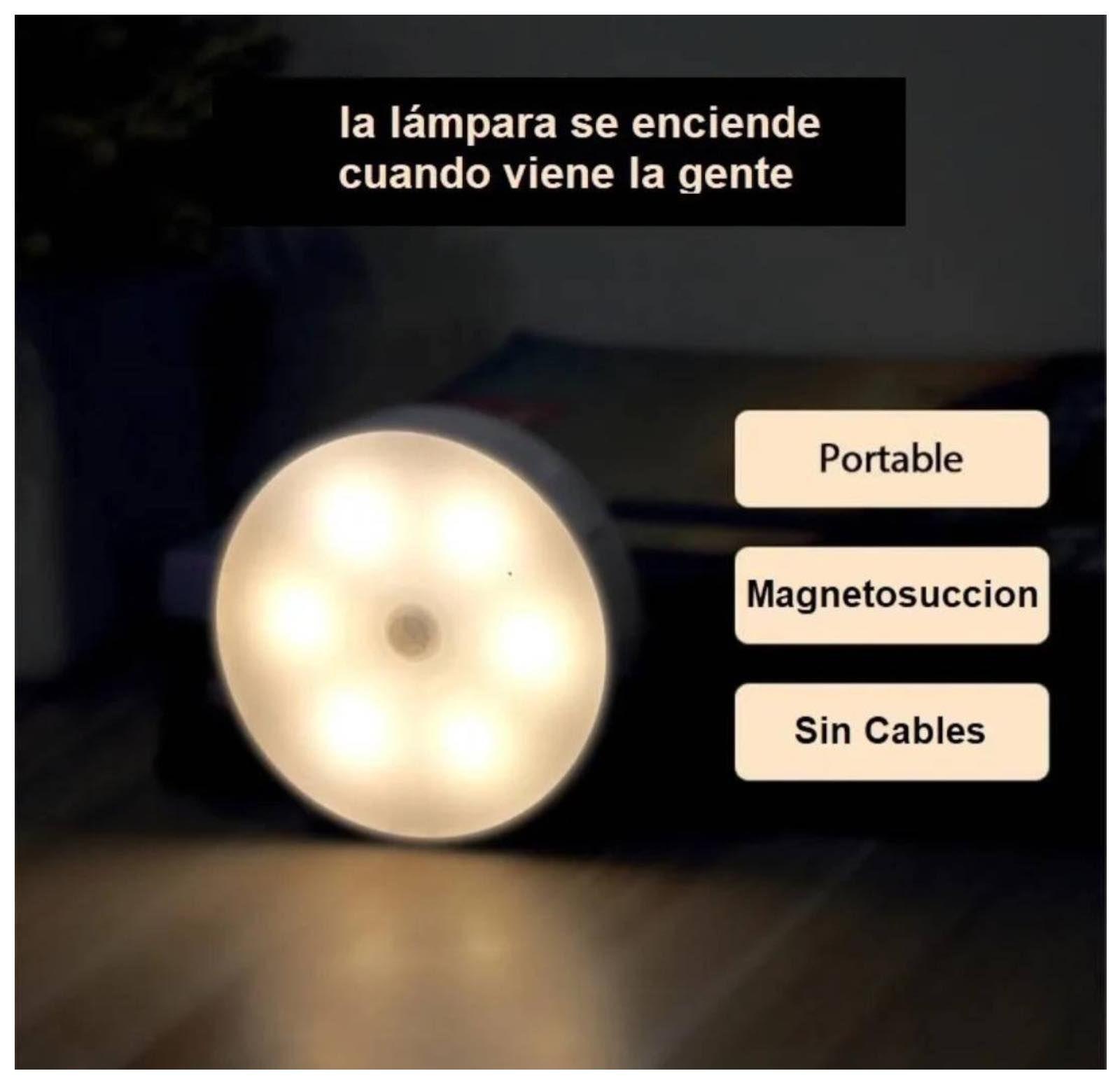 LAMPARA RECARGABLE IMANTADA SENSOR DE MOVIMIENTO-2