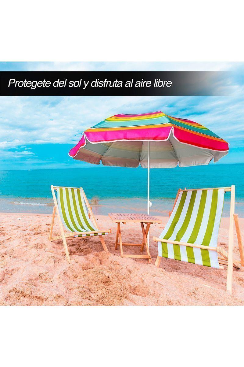 Quitasol 170x180x180cm Multicolor-3