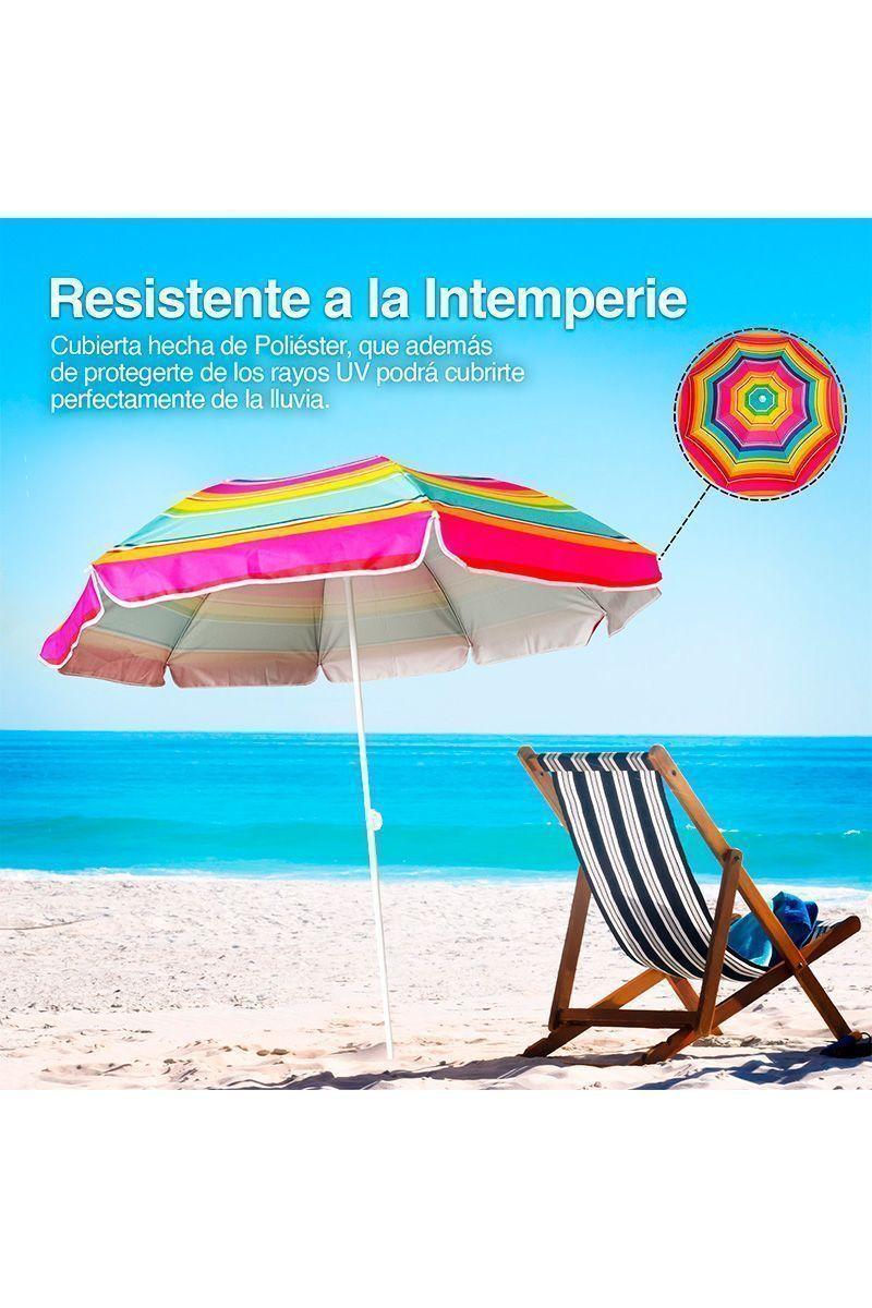 Quitasol 170x180x180cm Multicolor-5