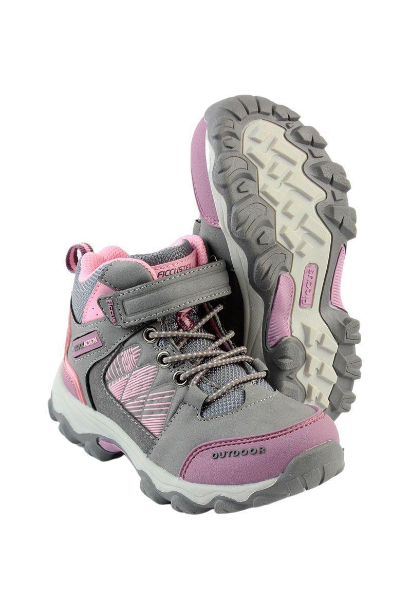 Zapatilla outdoor caña ficcustex a caminar niña 861-3