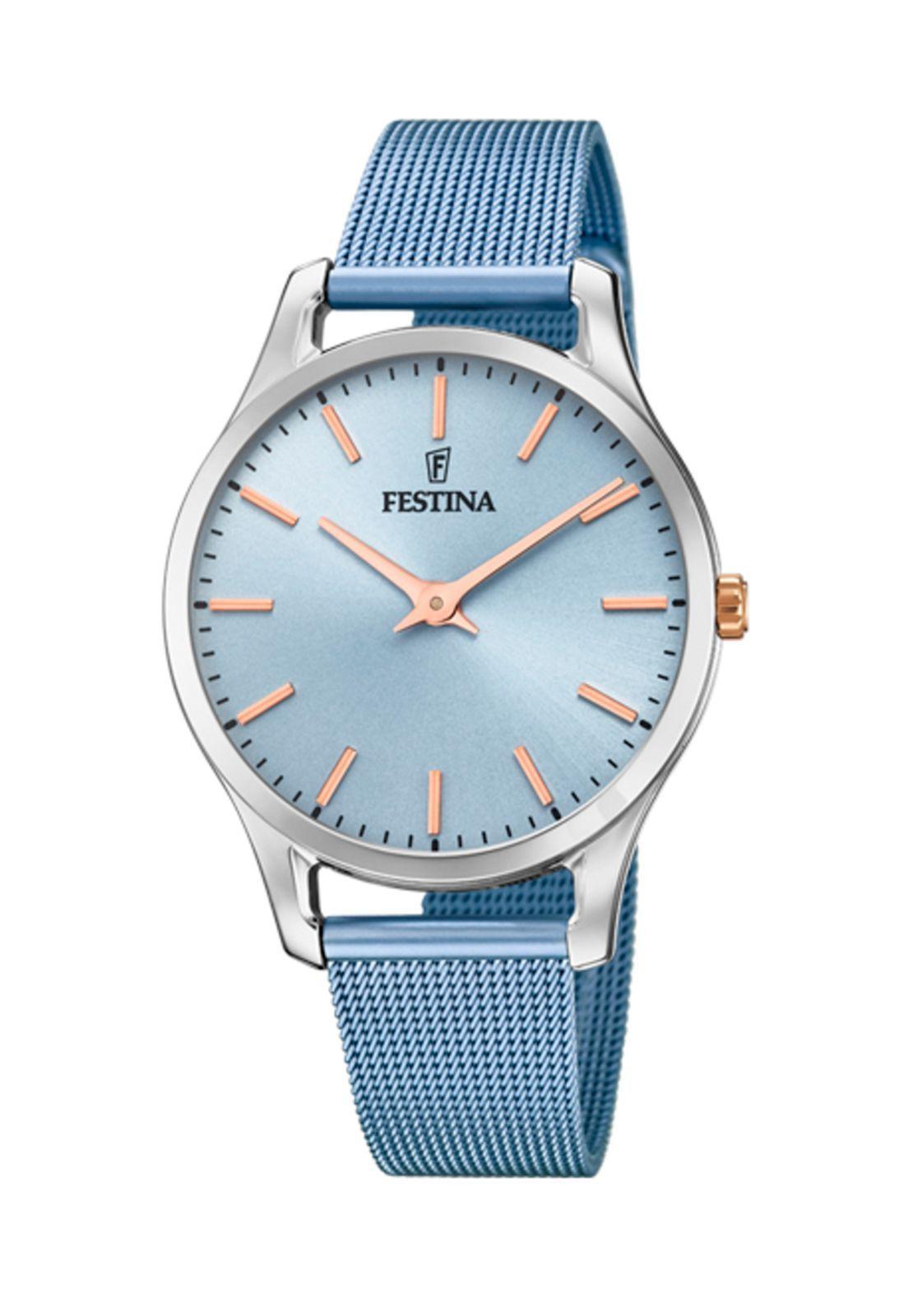 Reloj F20506/2 Festina Plateado Mujer Boyfriend Collection-0