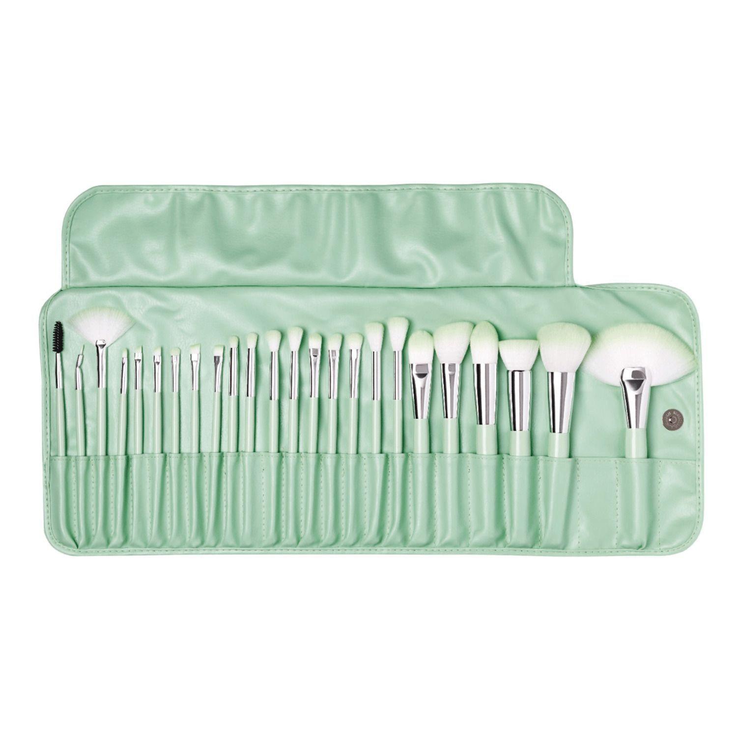 Set de 24 Brochas Pastel Lime Party de Beauty Creations-1