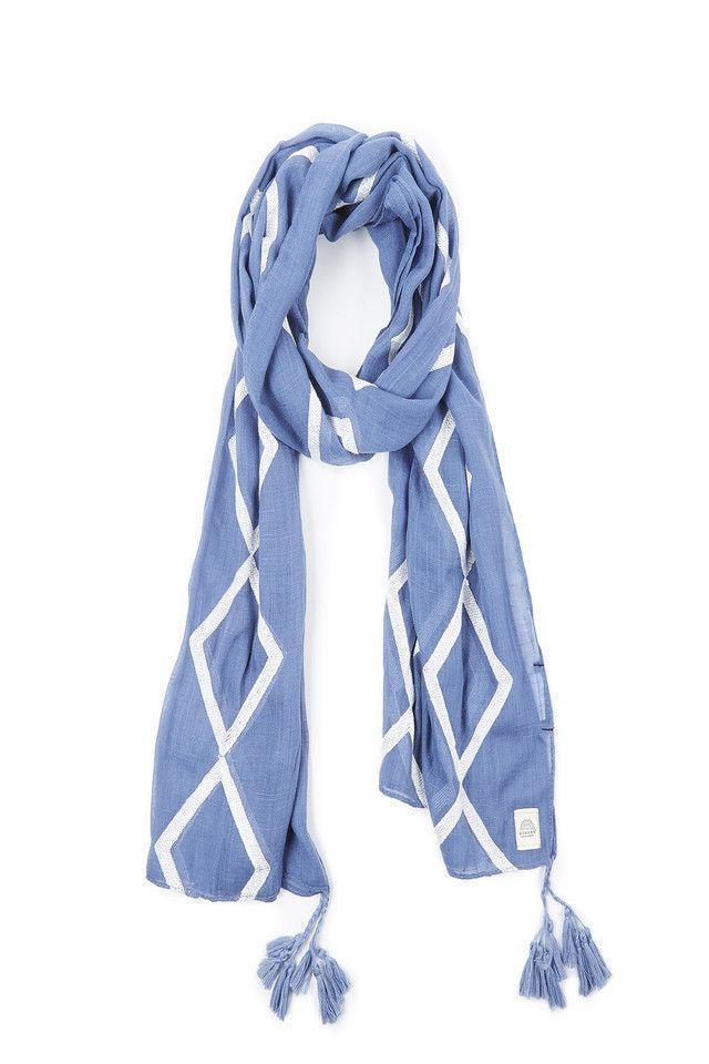 Pañuelo Blue Rombos Humana-1