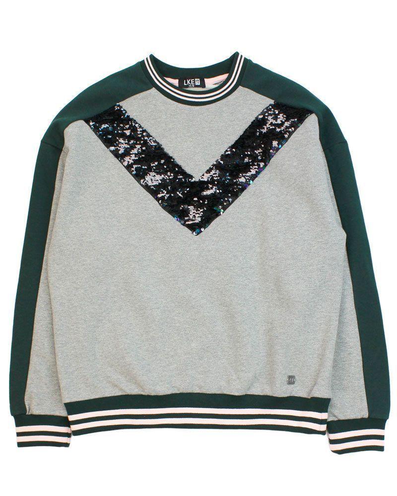 Polerón Teens Niña Lentejuelas Retro Gym Like it-0