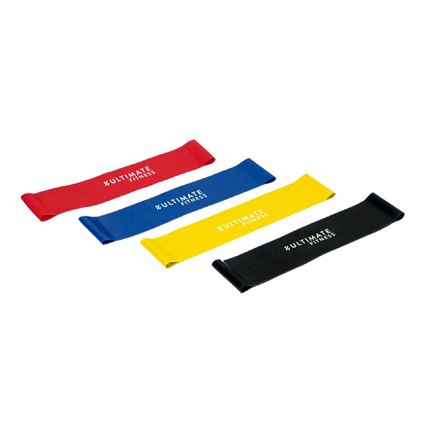 4 Bandas de Resistencia+ Mini Cilindro Masajeador-2