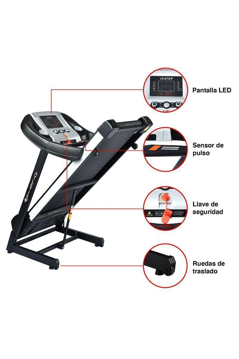 Trotadora Atletis Fit BS900 Bluetooth Negro-3