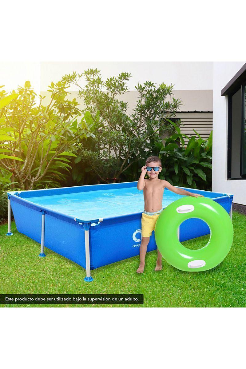 Piscina Estructural 1125 L 42x127x188 cm Celeste-1
