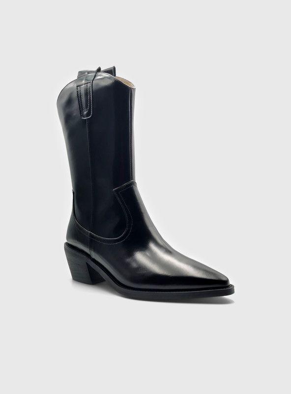 Bota Toffy Co. Montana Negro Mujer-1