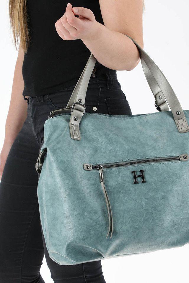 Cartera Hombro Celeste Beah Comber Ocean Humana-3
