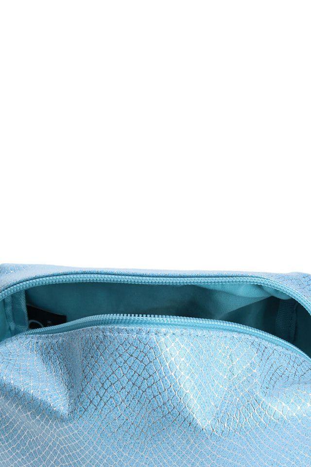 Cosmetiquero Celeste Escamas iD-1